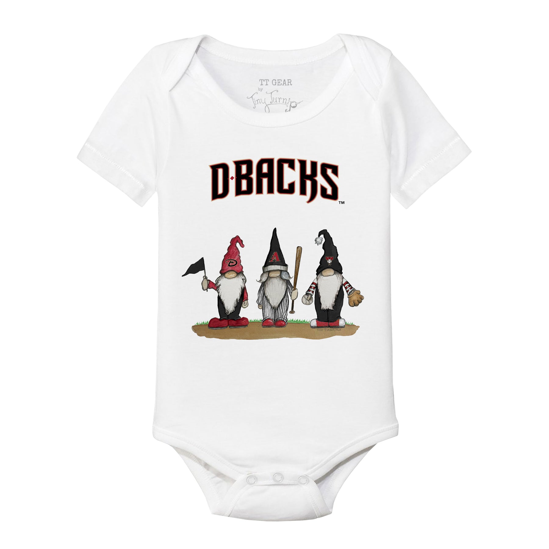 Arizona Diamondbacks Gnomes Short Sleeve Snapper