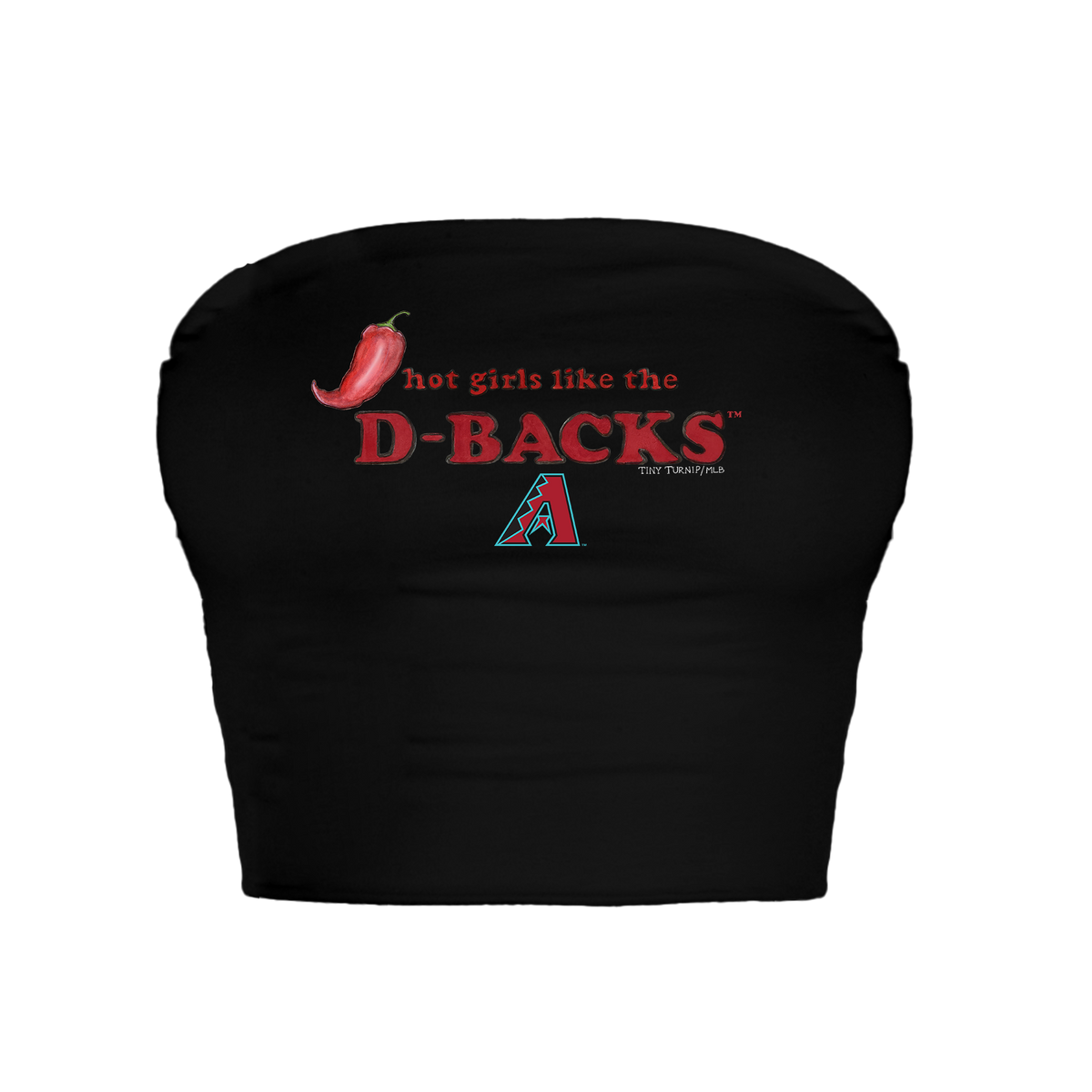 Arizona Diamondbacks Hot Girls Crop Tube Top