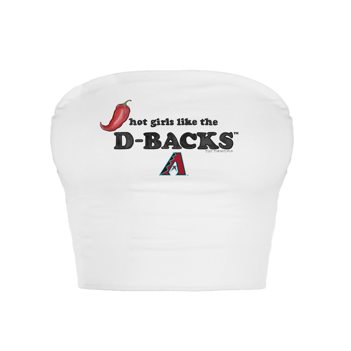 Arizona Diamondbacks Hot Girls Crop Tube Top