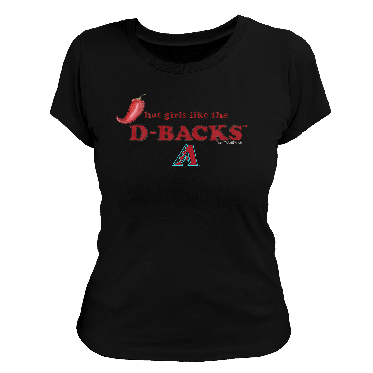 Arizona Diamondbacks Hot Girls Women's Tee Shirt