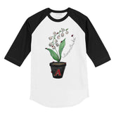 Arizona Diamondbacks Ladybug 3/4 Black Sleeve Raglan
