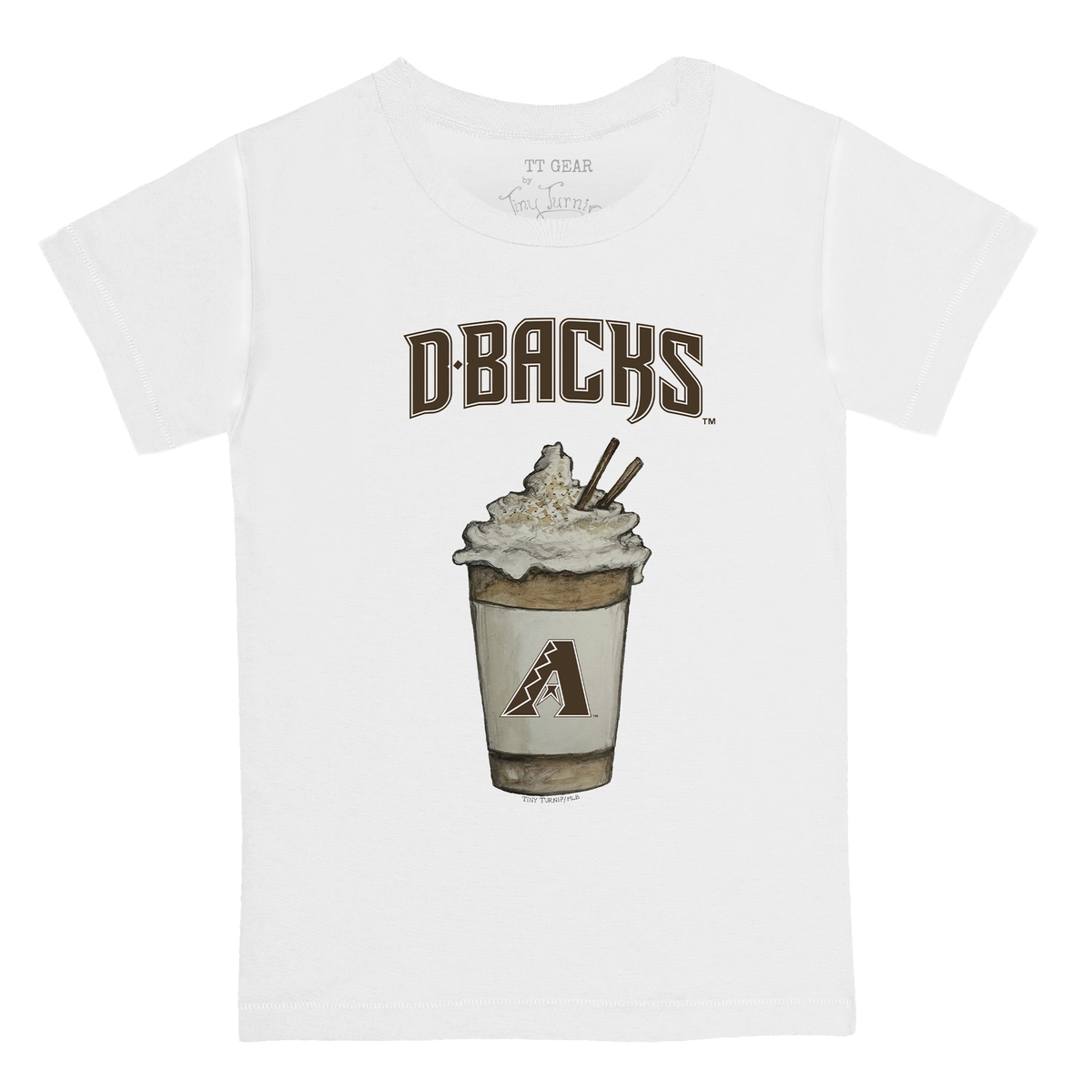 Arizona Diamondbacks Latte Kid's Tee Shirt