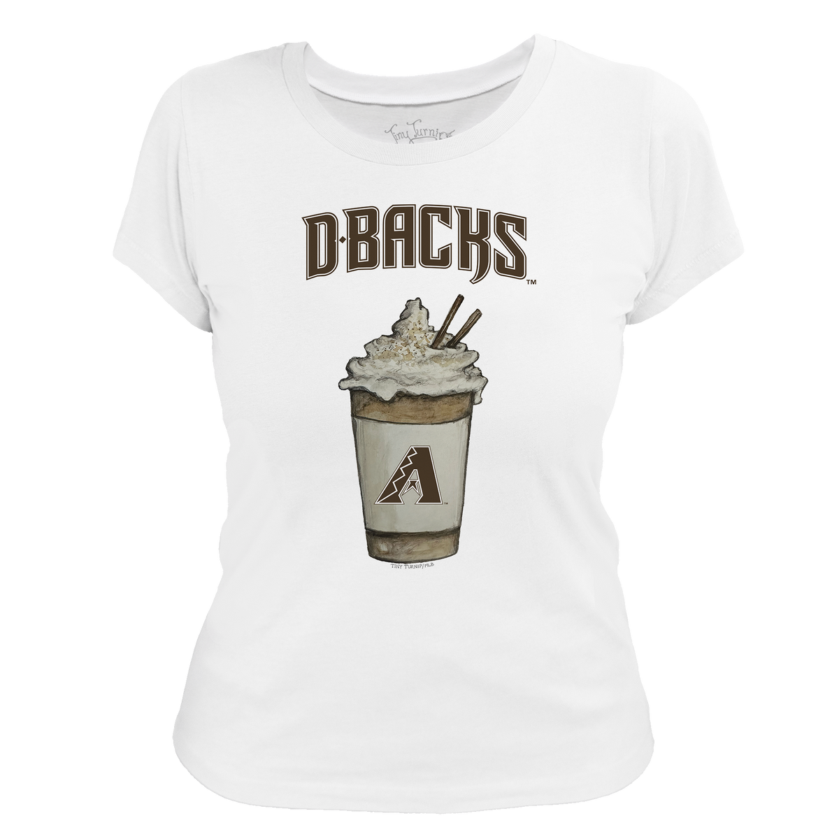 Arizona Diamondbacks Latte Women's Tee Shirt