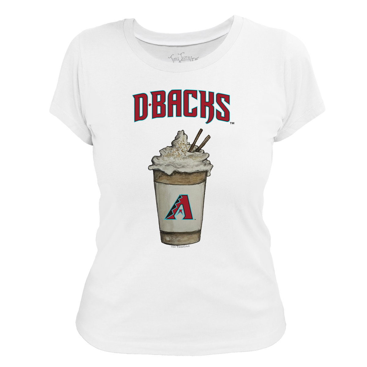 Arizona Diamondbacks Latte Women's Tee Shirt