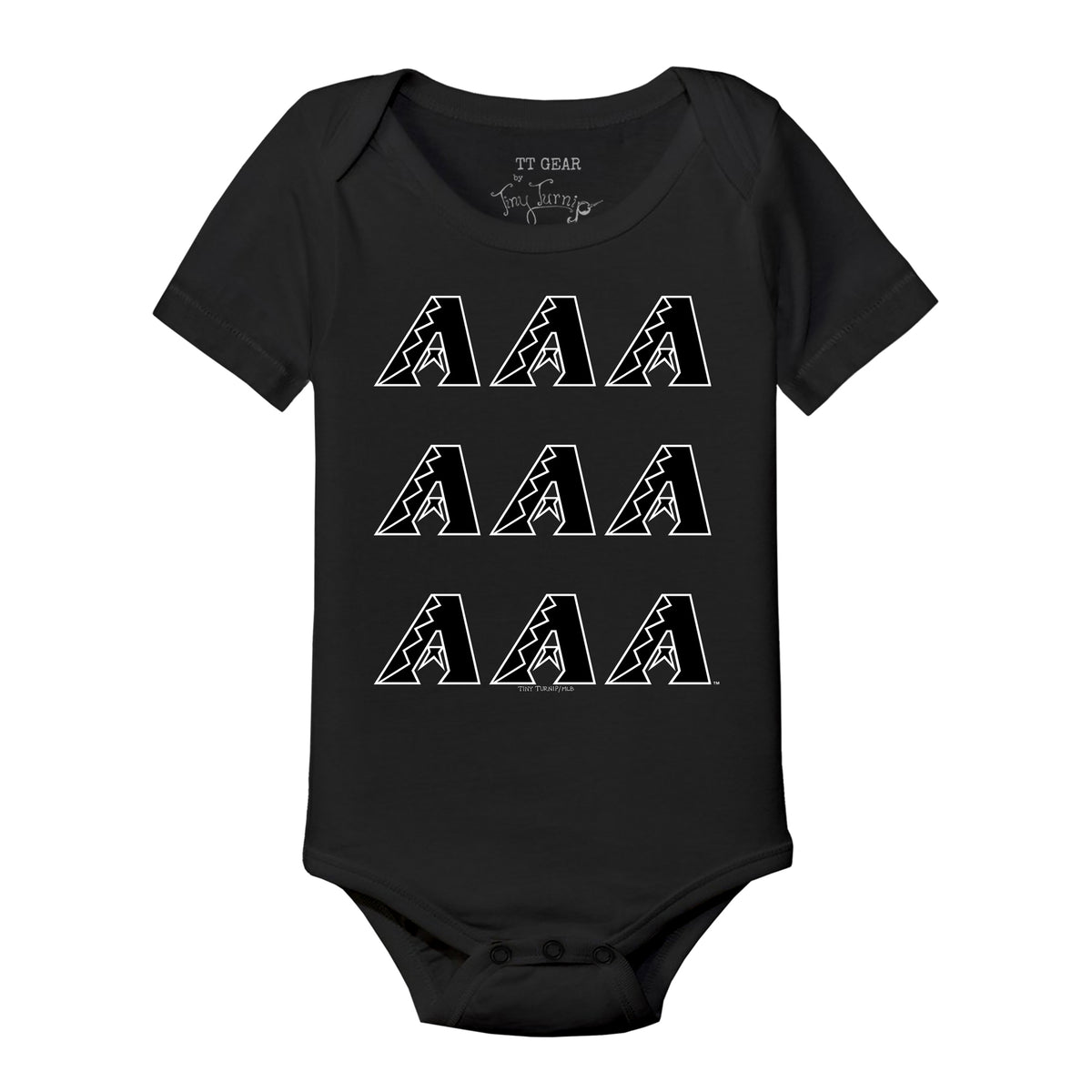 Arizona Diamondbacks Logo Grid Short Sleeve Snapper