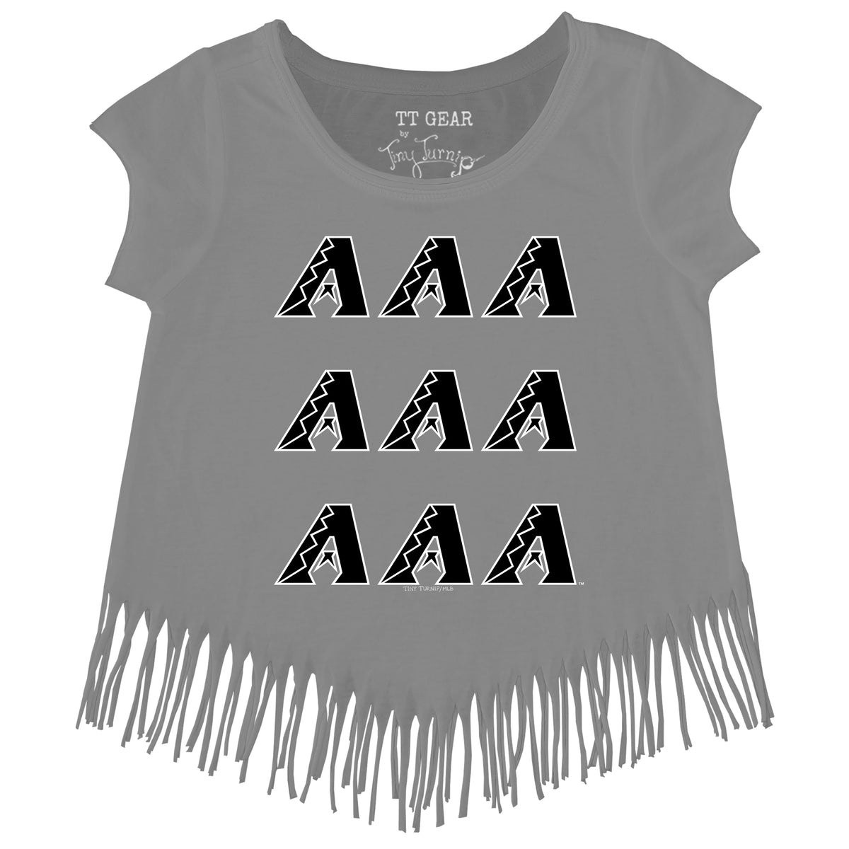Arizona Diamondbacks Logo Grid Fringe Tee