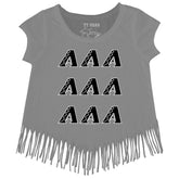 Arizona Diamondbacks Logo Grid Fringe Tee