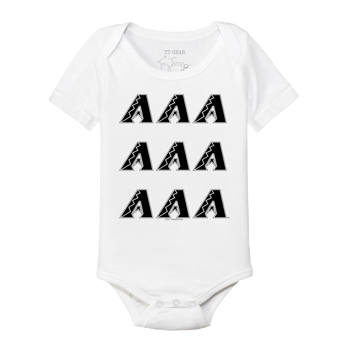 Arizona Diamondbacks Logo Grid Short Sleeve Snapper