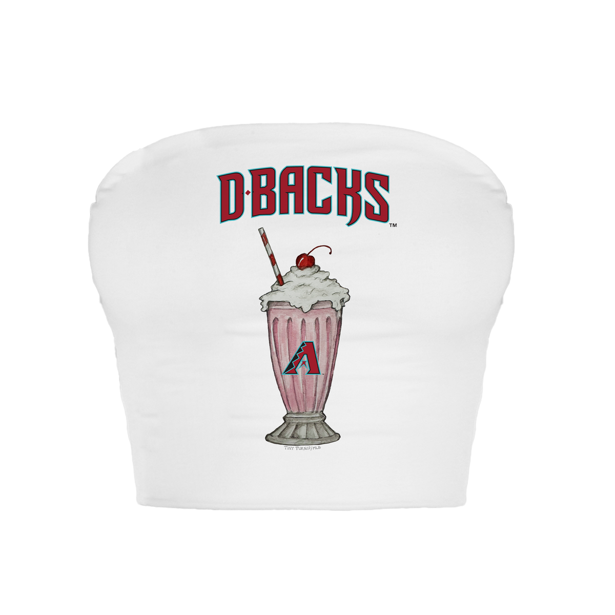 Arizona Diamondbacks Milkshake Crop Tube Top