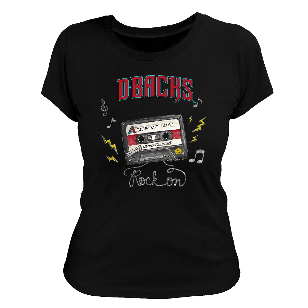 Arizona Diamondbacks Mixtape Women's Tee Shirt