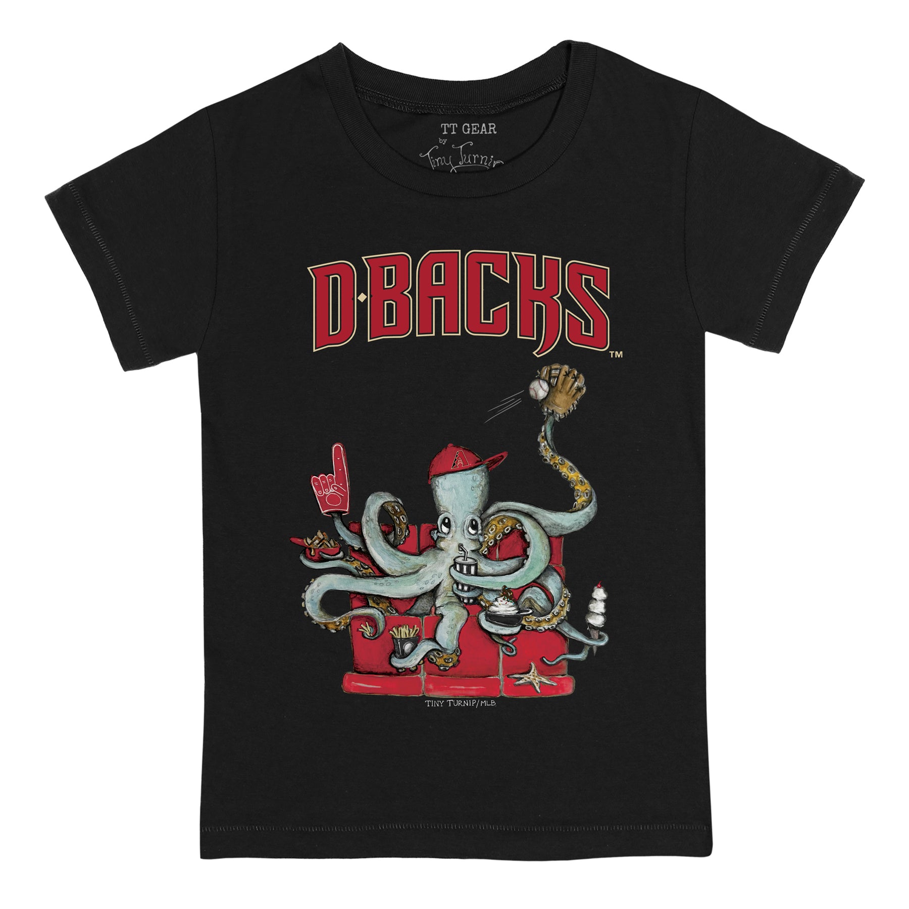 Arizona Diamondbacks Octopus Tee Shirt