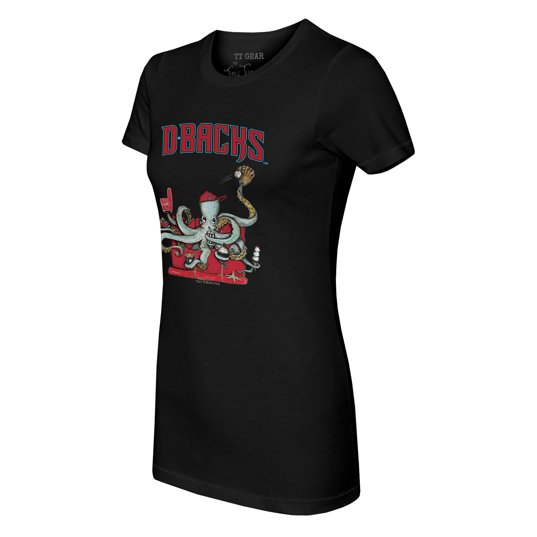 Arizona Diamondbacks Octopus Tee Shirt