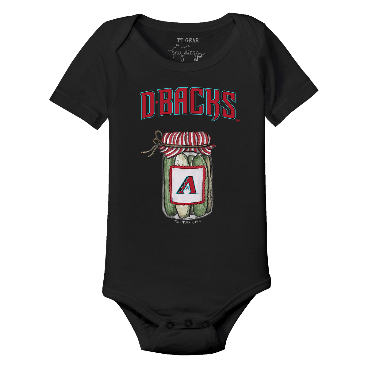 Arizona Diamondbacks Pickle Jar Short Sleeve Snapper
