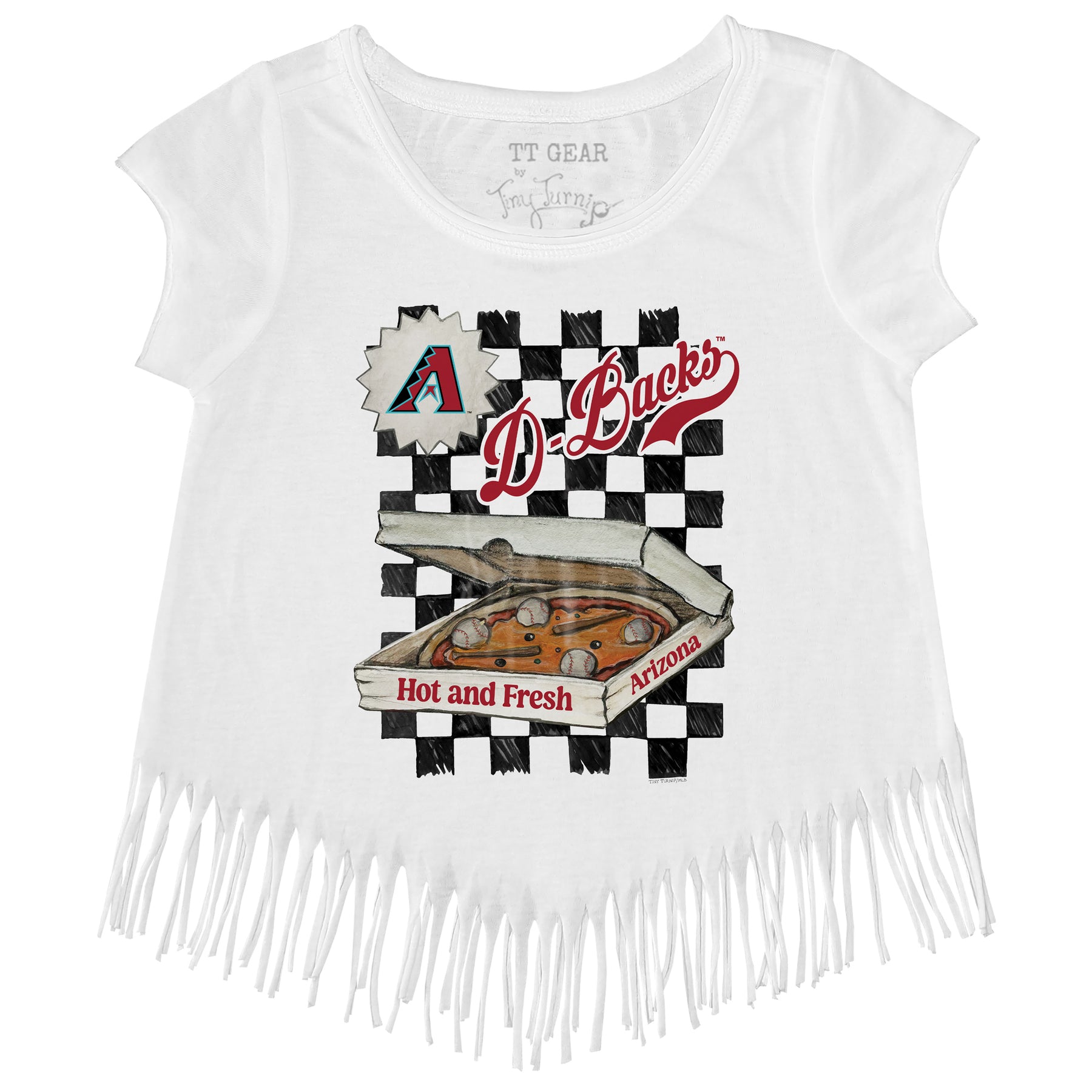 Arizona Diamondbacks Pizza Fringe Tee