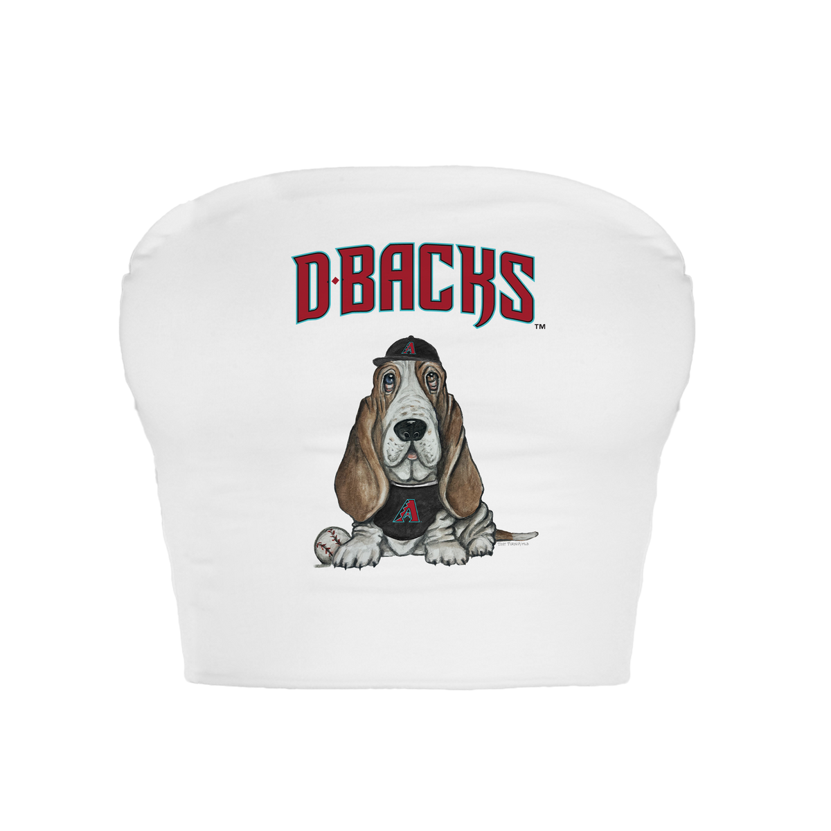 Arizona Diamondbacks Puddy Crop Tube Top