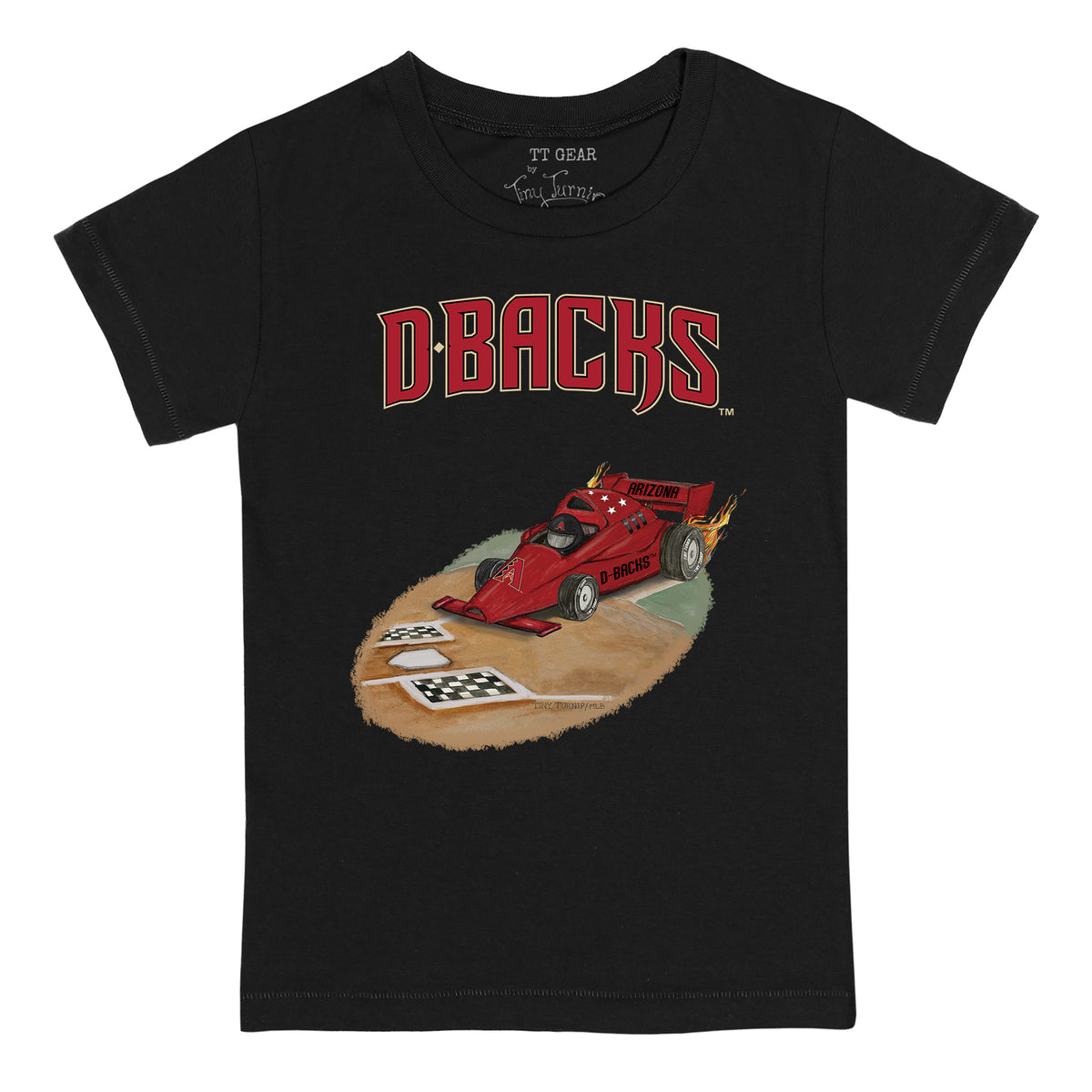 Arizona Diamondbacks Race Car Tee Shirt