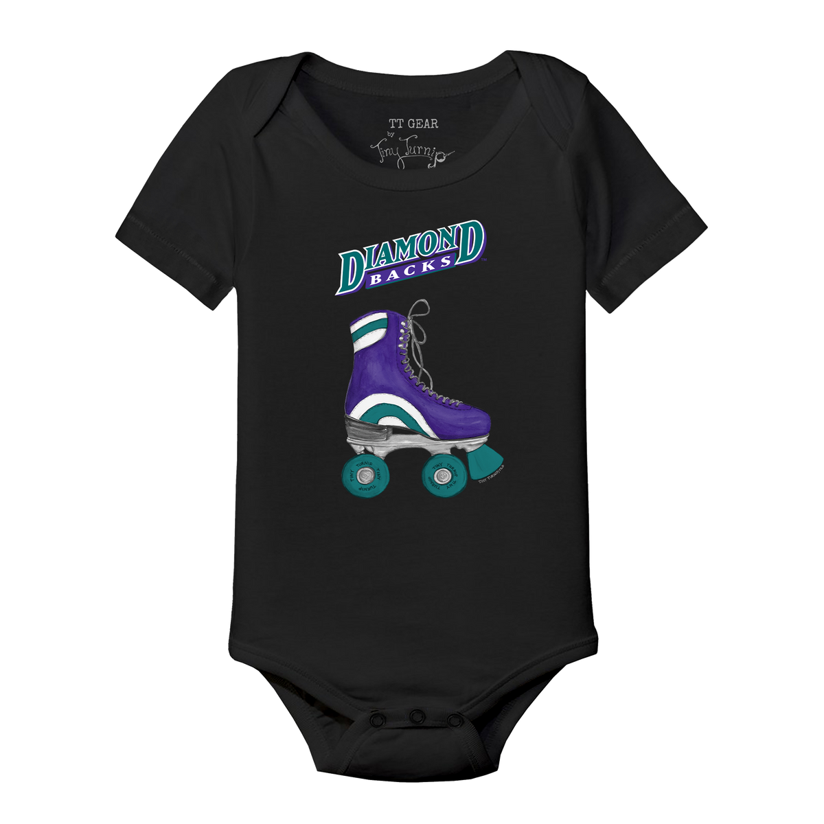 Arizona Diamondbacks Retro Skate Short Sleeve Snapper