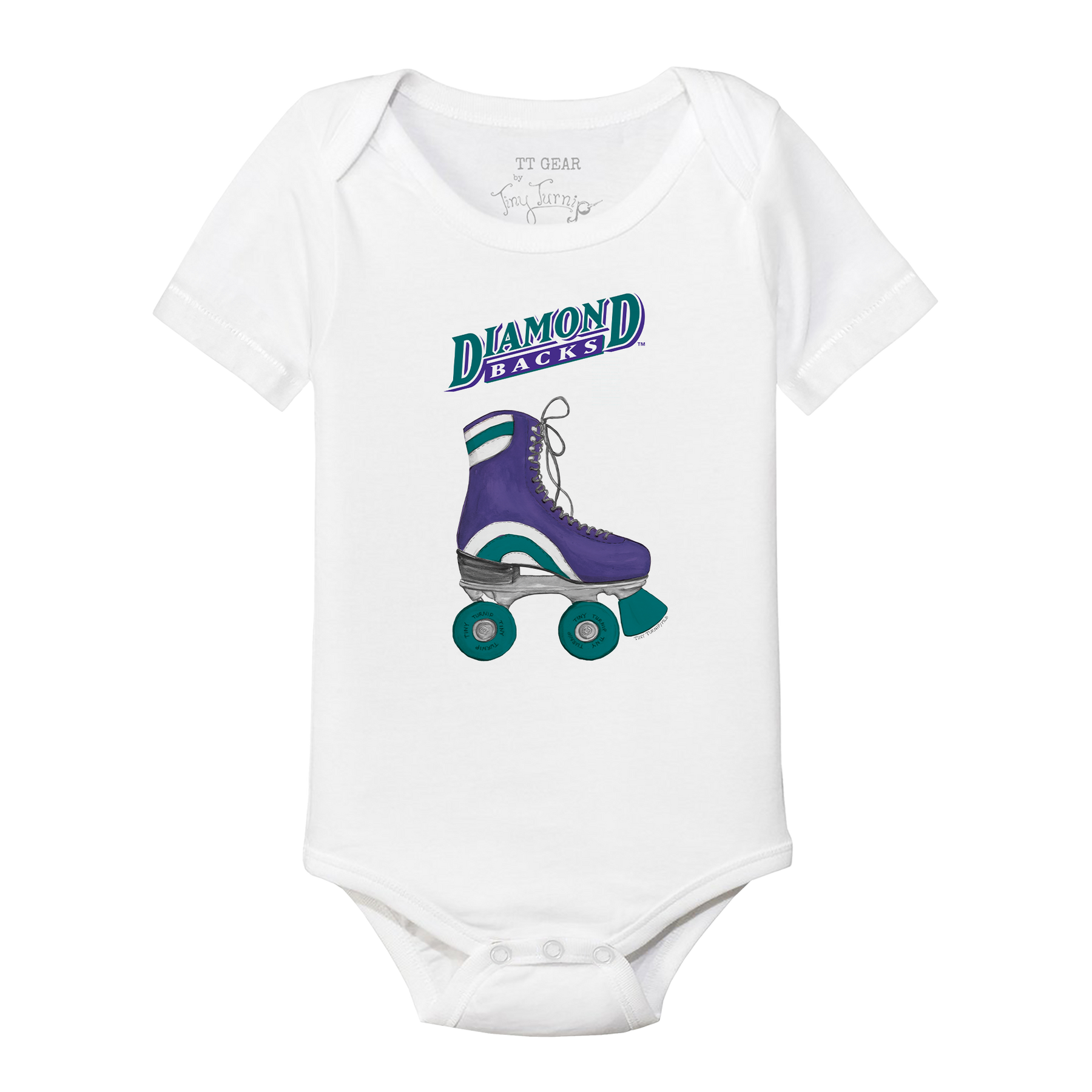 Arizona Diamondbacks Retro Skate Short Sleeve Snapper