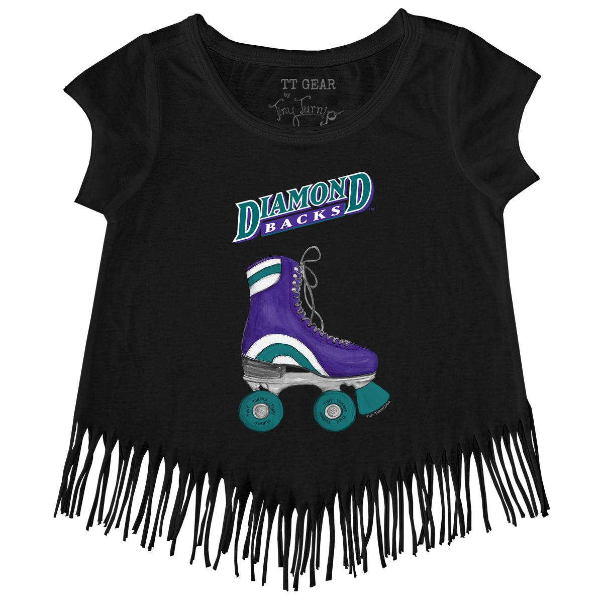 Arizona Diamondbacks Retro Skate Fringe Tee