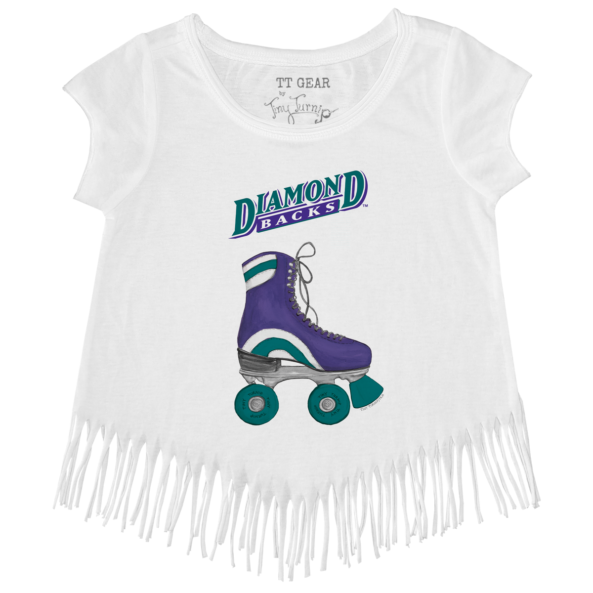 Arizona Diamondbacks Retro Skate Fringe Tee