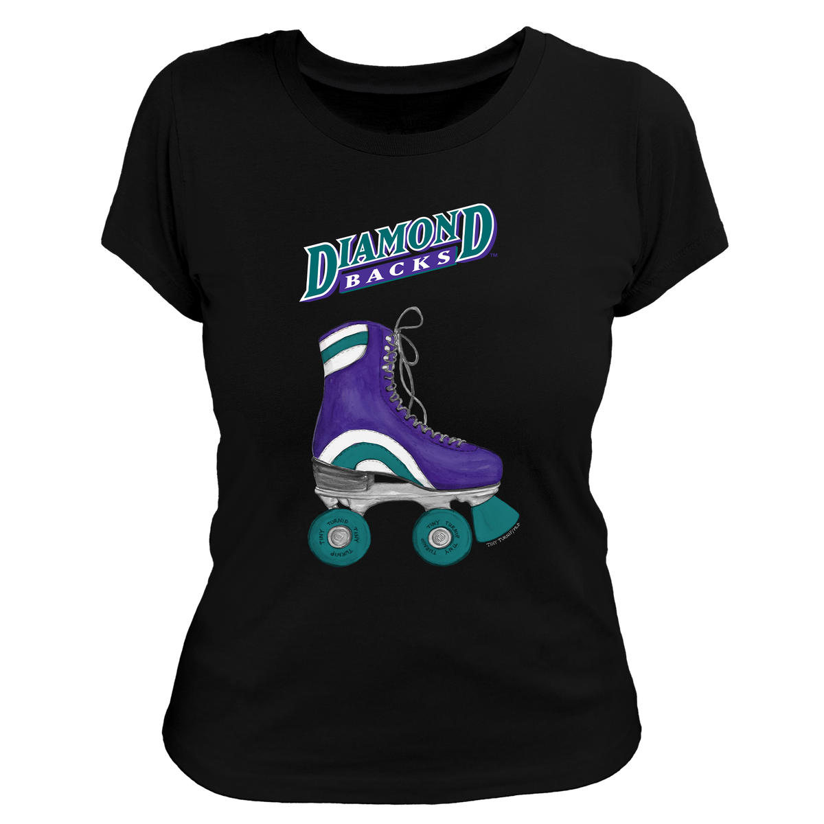 Arizona Diamondbacks Retro Skate Women's Tee Shirt