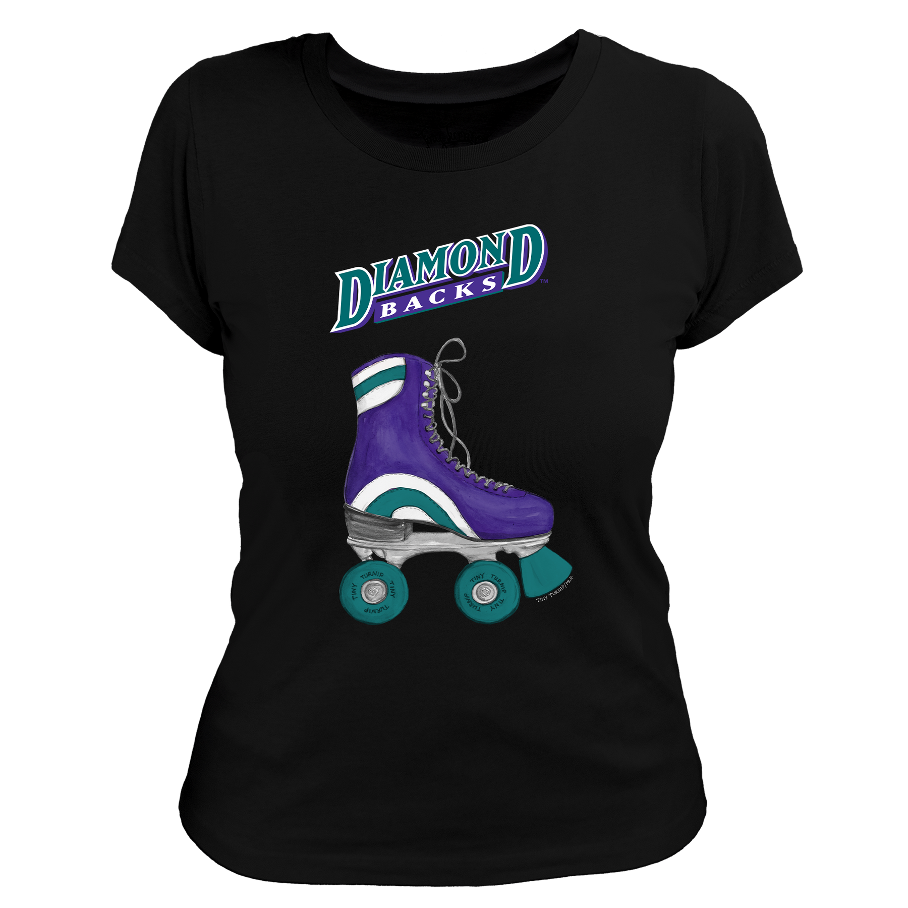 Arizona Diamondbacks Retro Skate Women's Tee Shirt