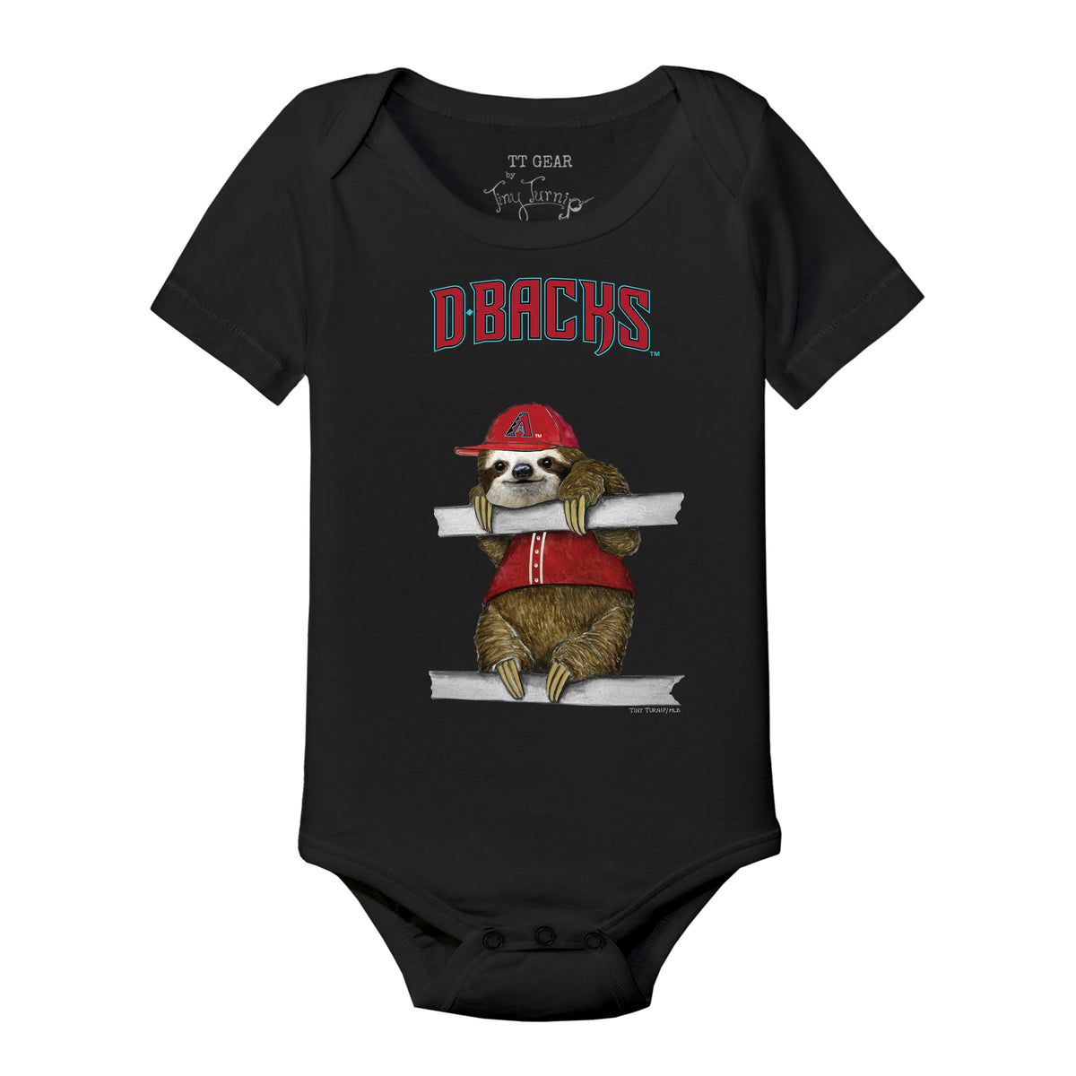 Arizona Diamondbacks Sloth Short Sleeve Snapper