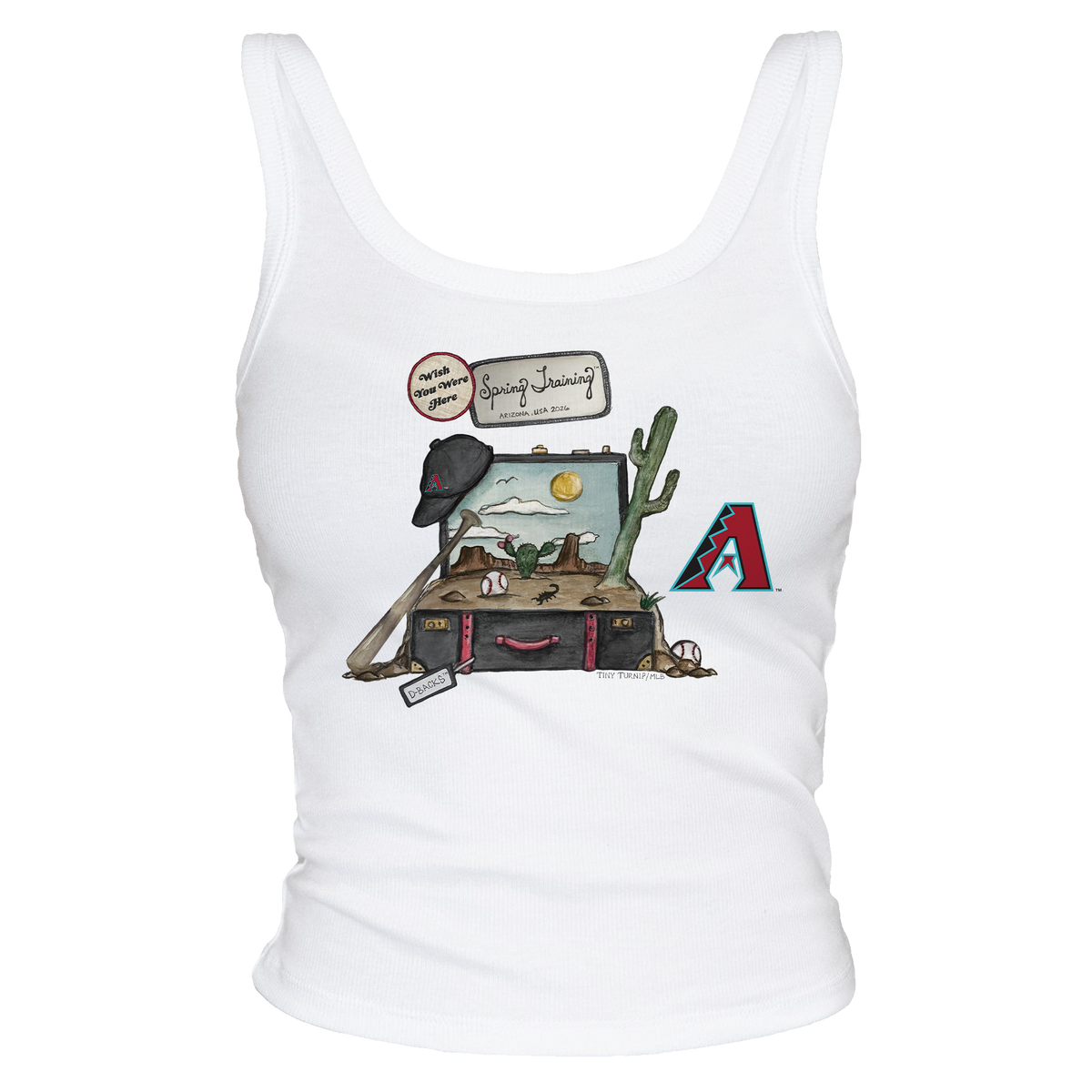 Arizona Diamondbacks Spring Training 2026 Tank - Tiny Turnip
