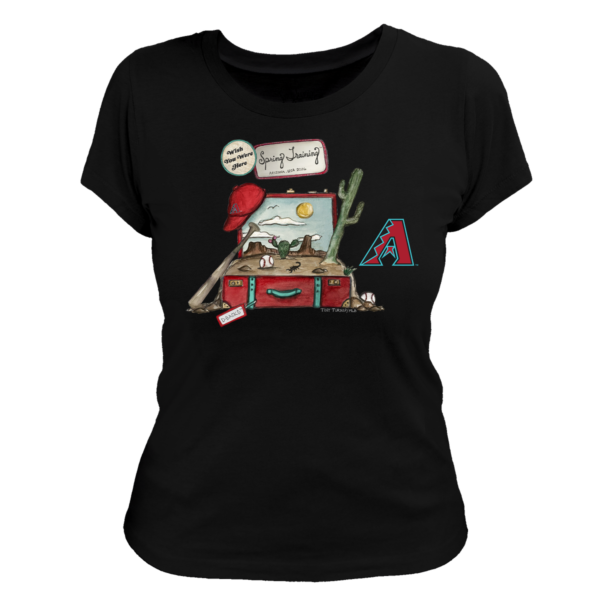 Arizona Diamondbacks Spring Training 2026 Women's Tee Shirt
