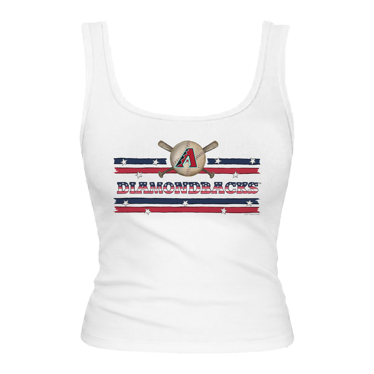 Arizona Diamondbacks Stars and Stripes Emmy Tank