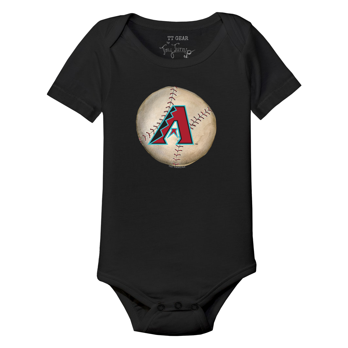 Arizona Diamondbacks Stitched Baseball Short Sleeve Snapper