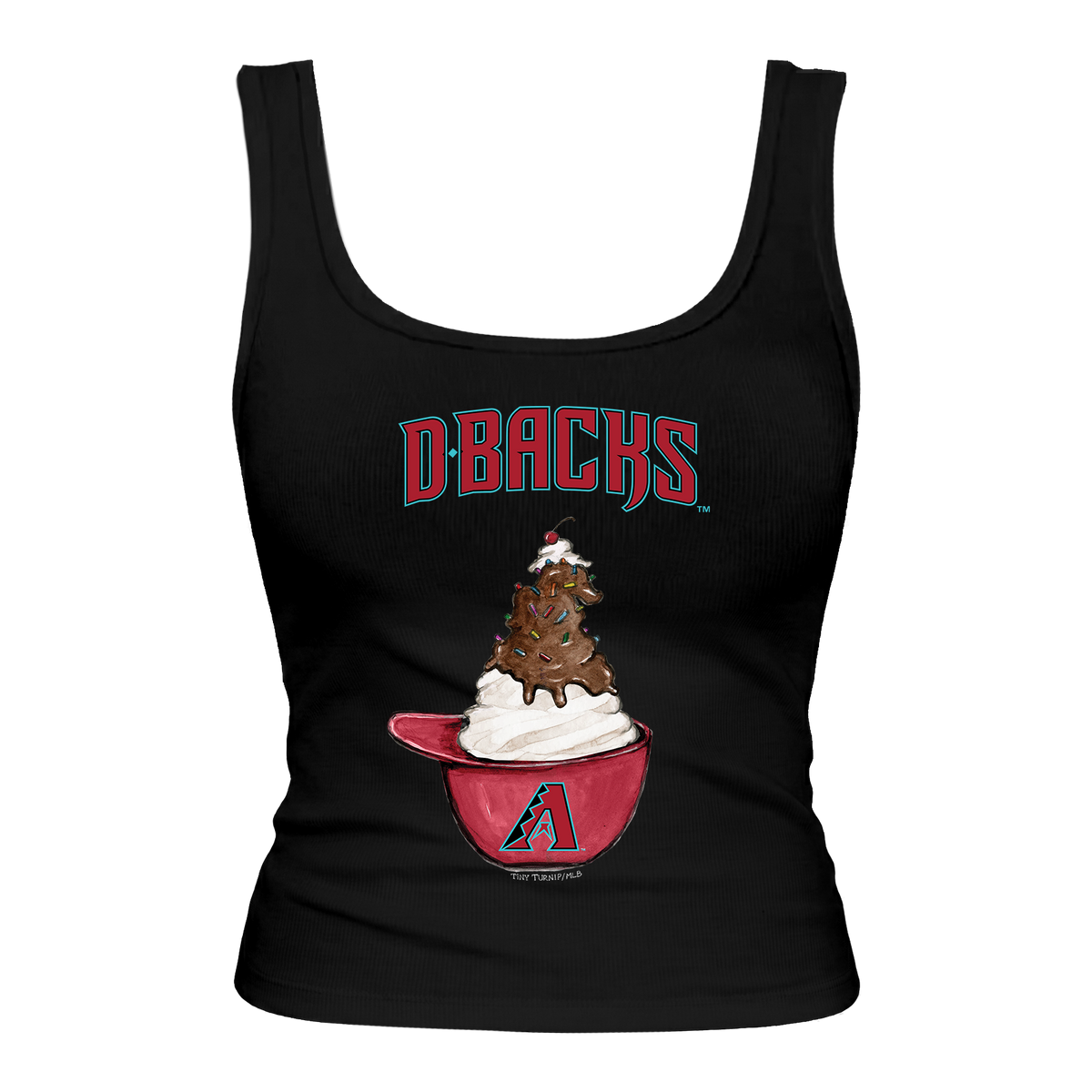 Arizona Diamondbacks Sundae Helmet Emmy Tank