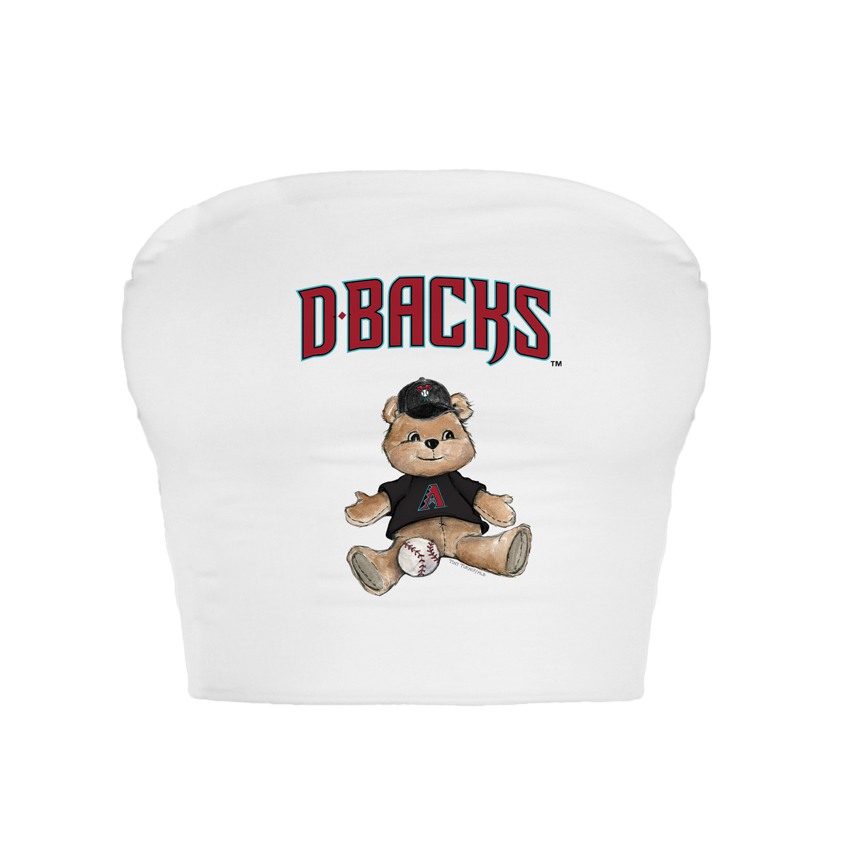 Arizona Diamondbacks Teddy Crop Tube Top