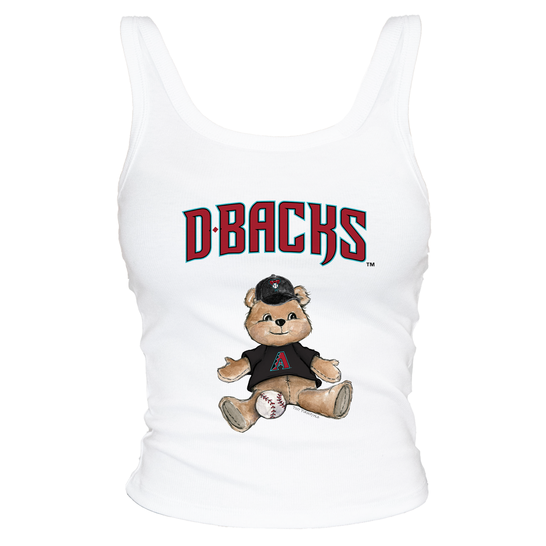 Arizona Diamondbacks Teddy Ribbed Tank