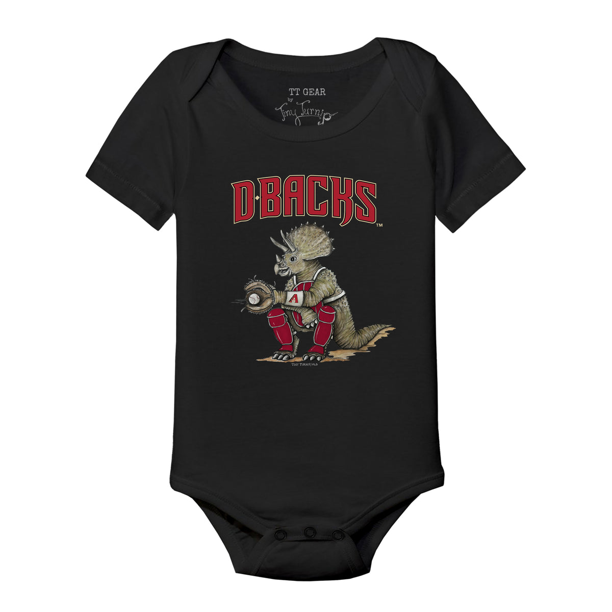 Arizona Diamondbacks Triceratops Short Sleeve Snapper
