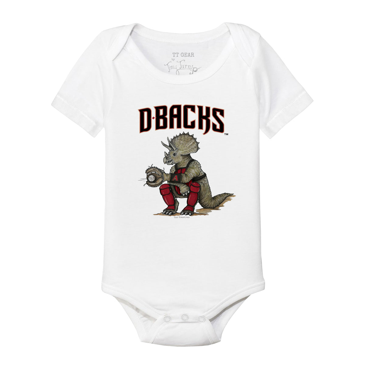 Arizona Diamondbacks Triceratops Short Sleeve Snapper