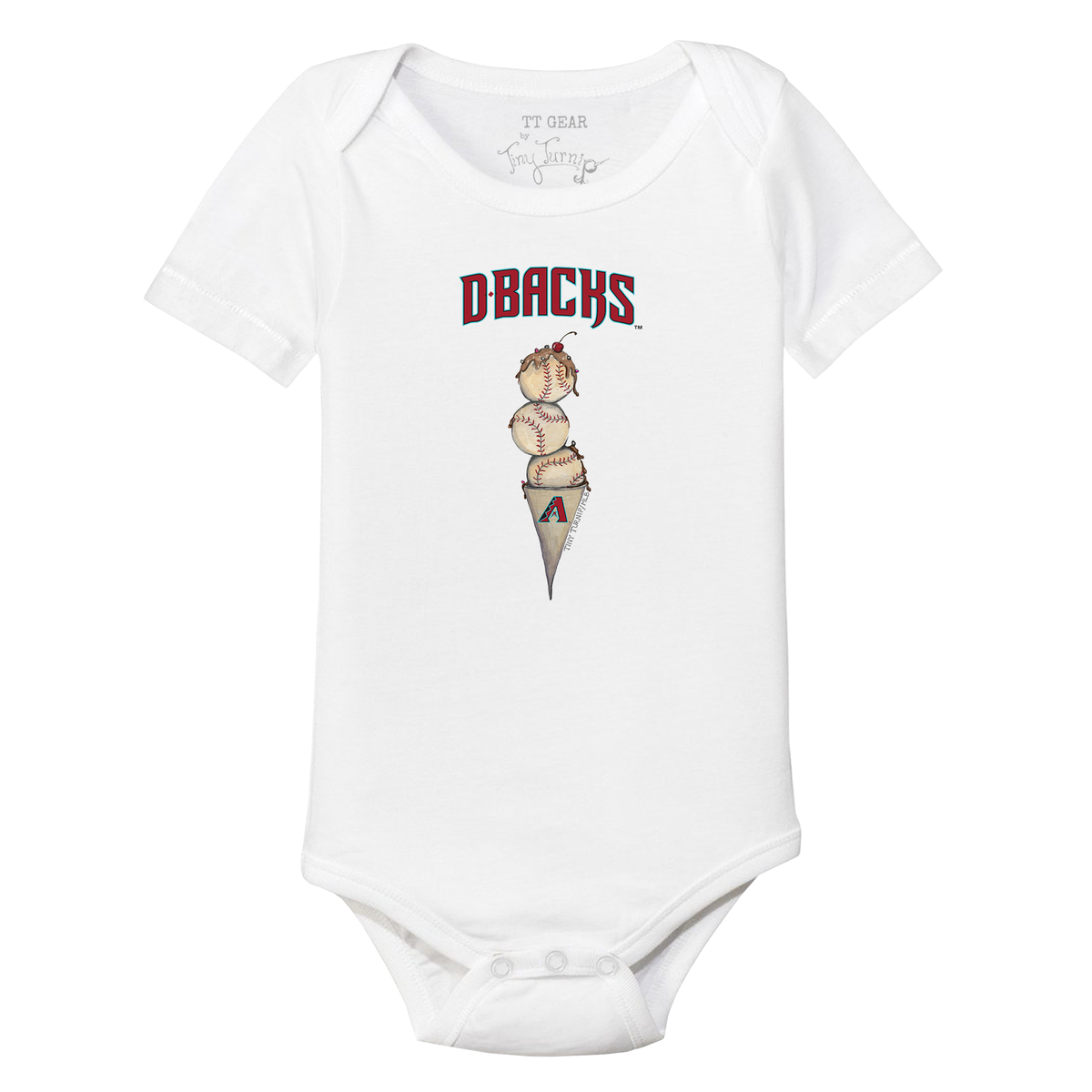 Arizona Diamondbacks Triple Scoop Short Sleeve Snapper