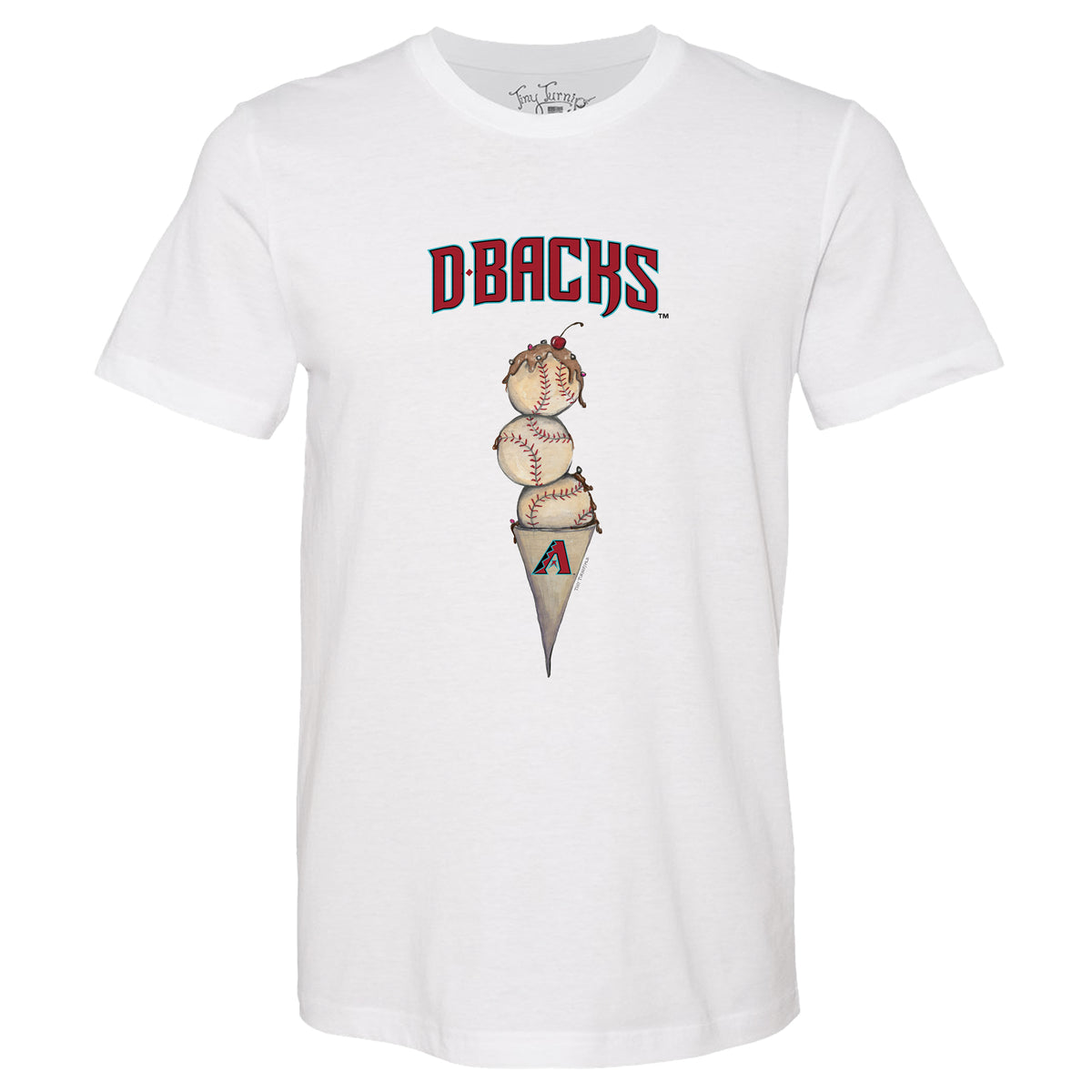 Arizona Diamondbacks Triple Scoop Unisex Tee Shirt