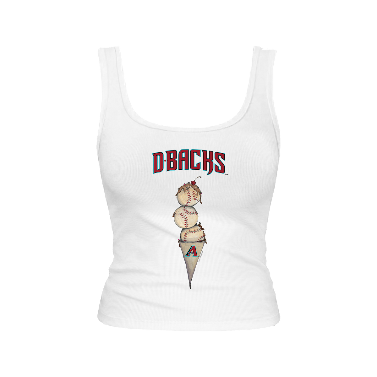 Arizona Diamondbacks Triple Scoop Emmy Tank