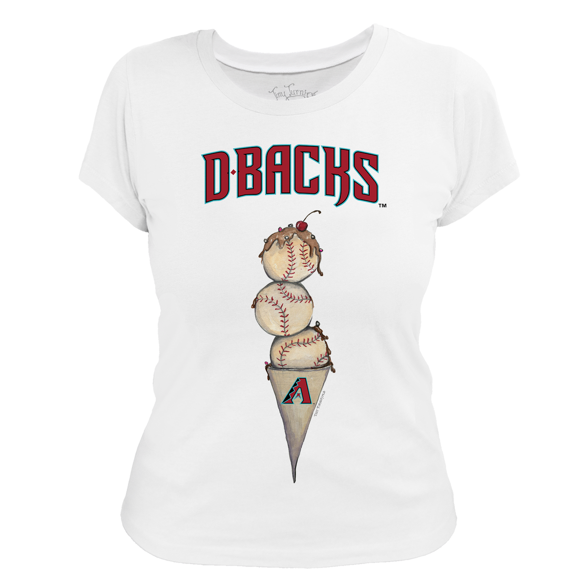 Arizona Diamondbacks Triple Scoop Women's Tee Shirt