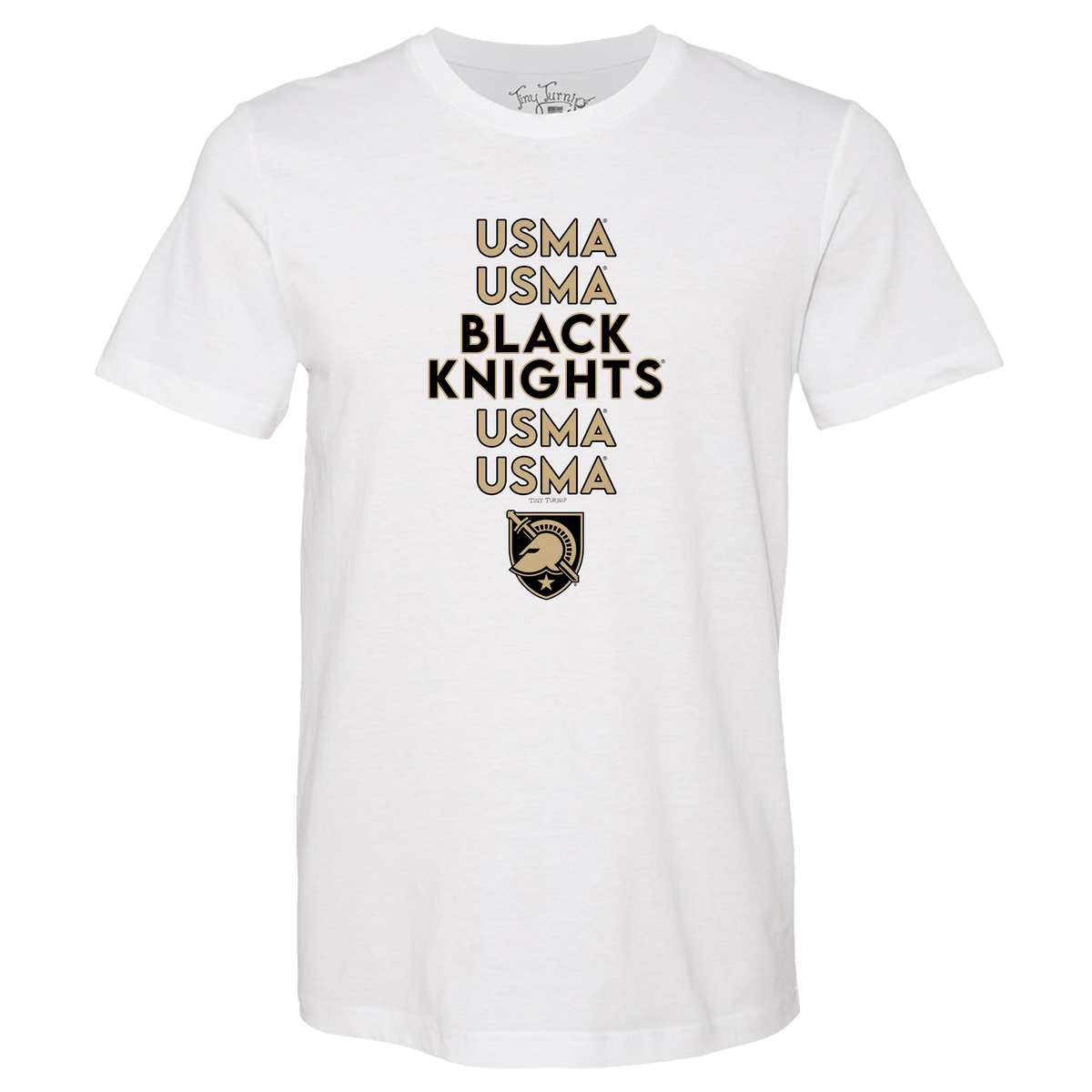 Army Black Knights Stacked Unisex Tee Shirt