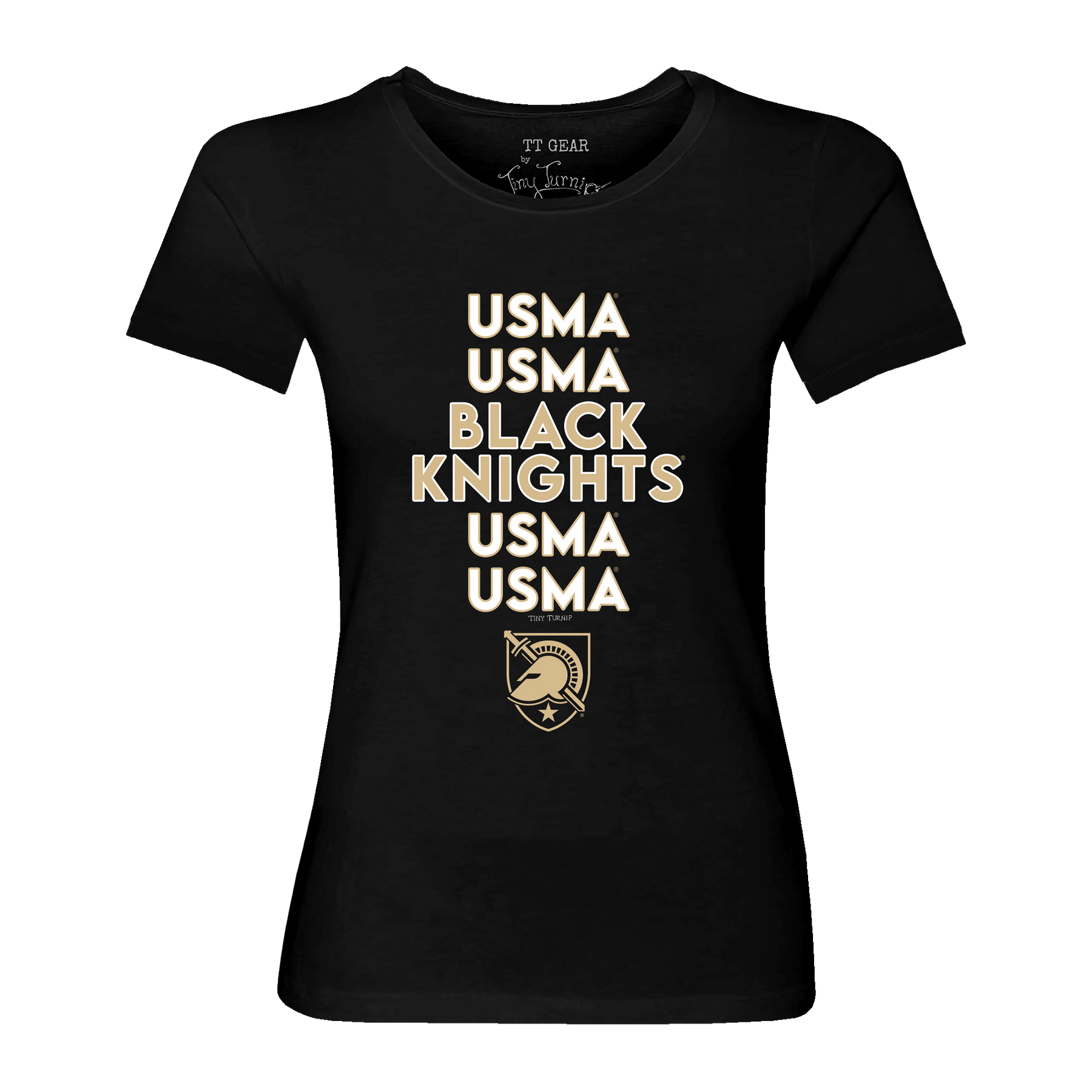 Army Black Knights Stacked Women's Tee Shirt