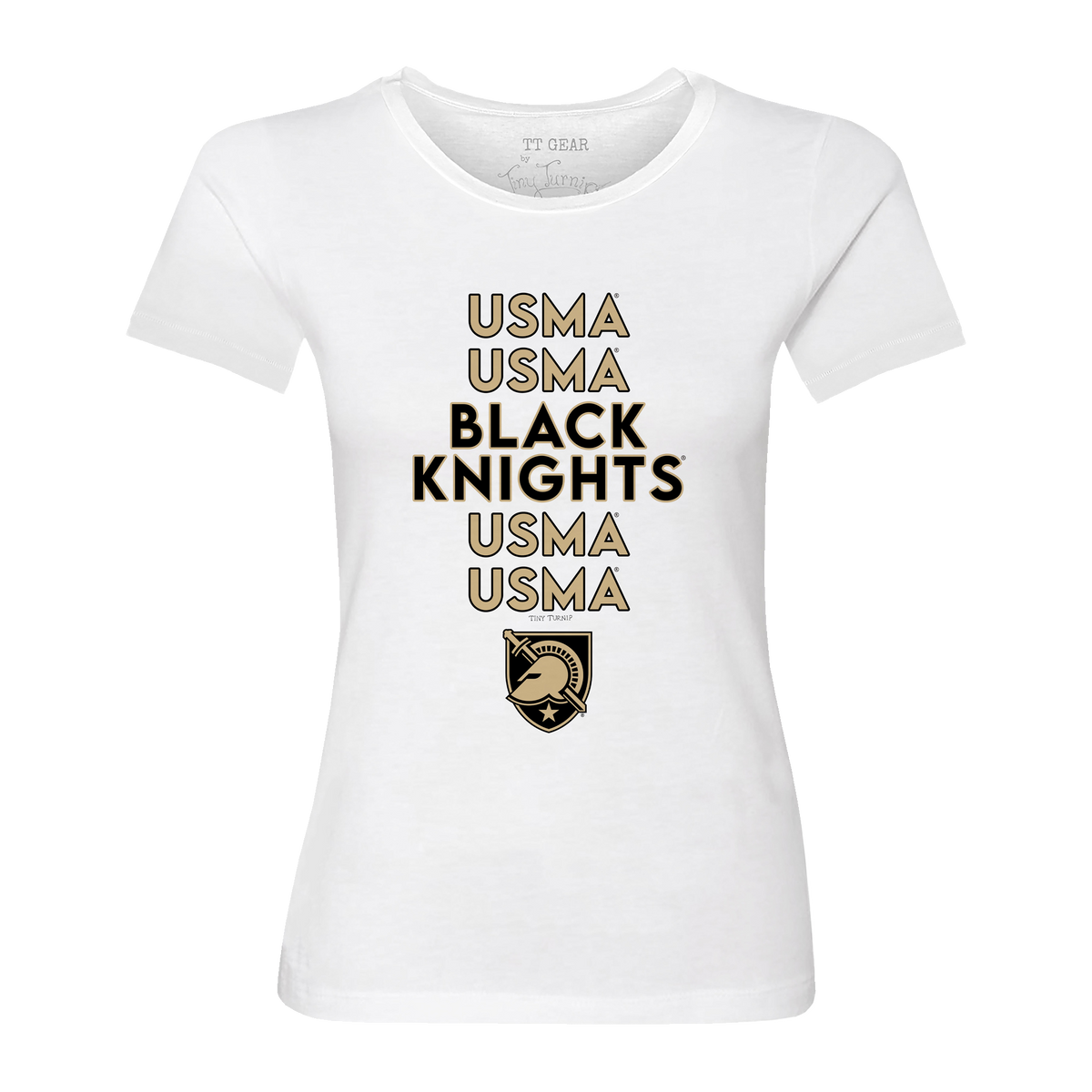 Army Black Knights Stacked Women's Tee Shirt