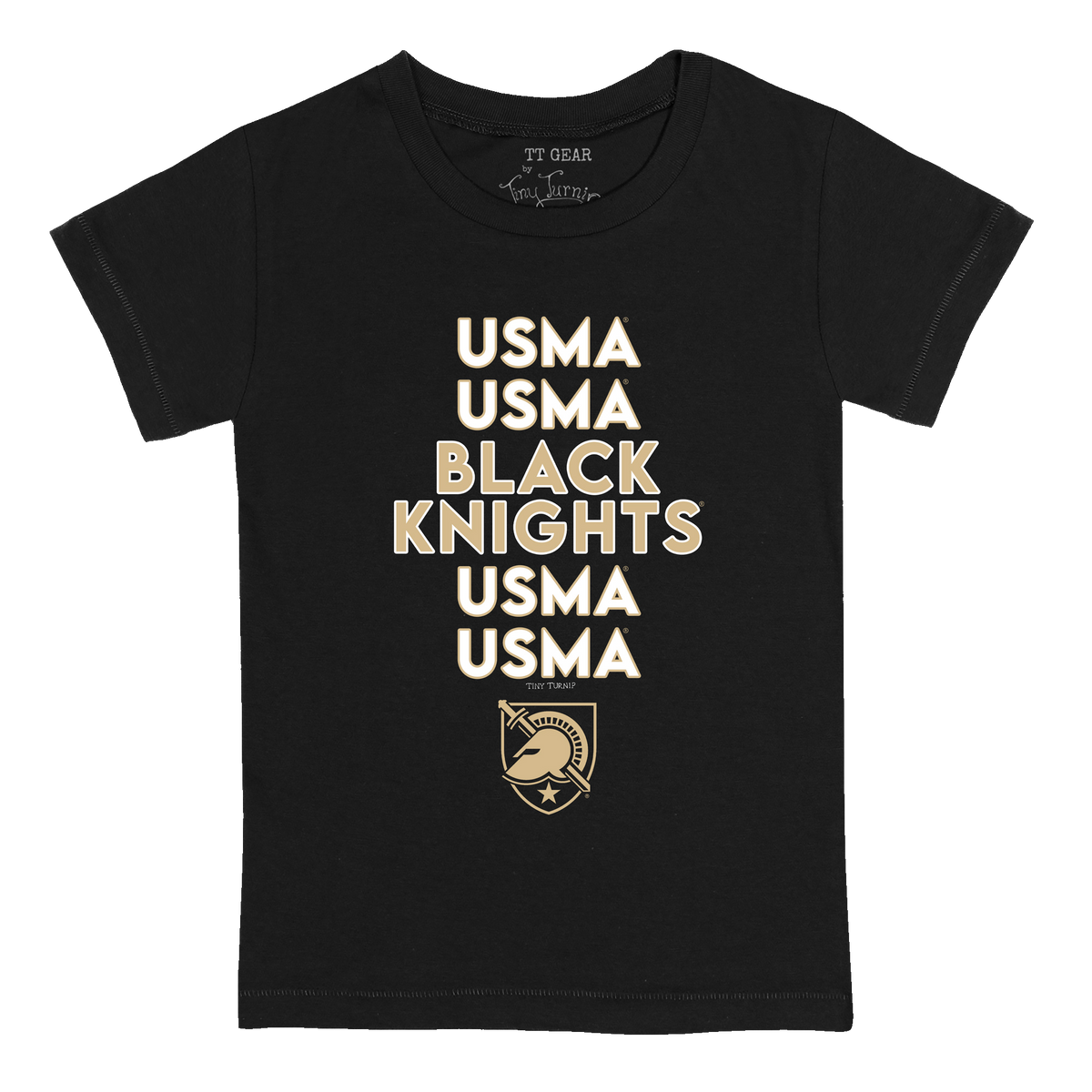 Army Black Knights Stacked Kid's Tee Shirt