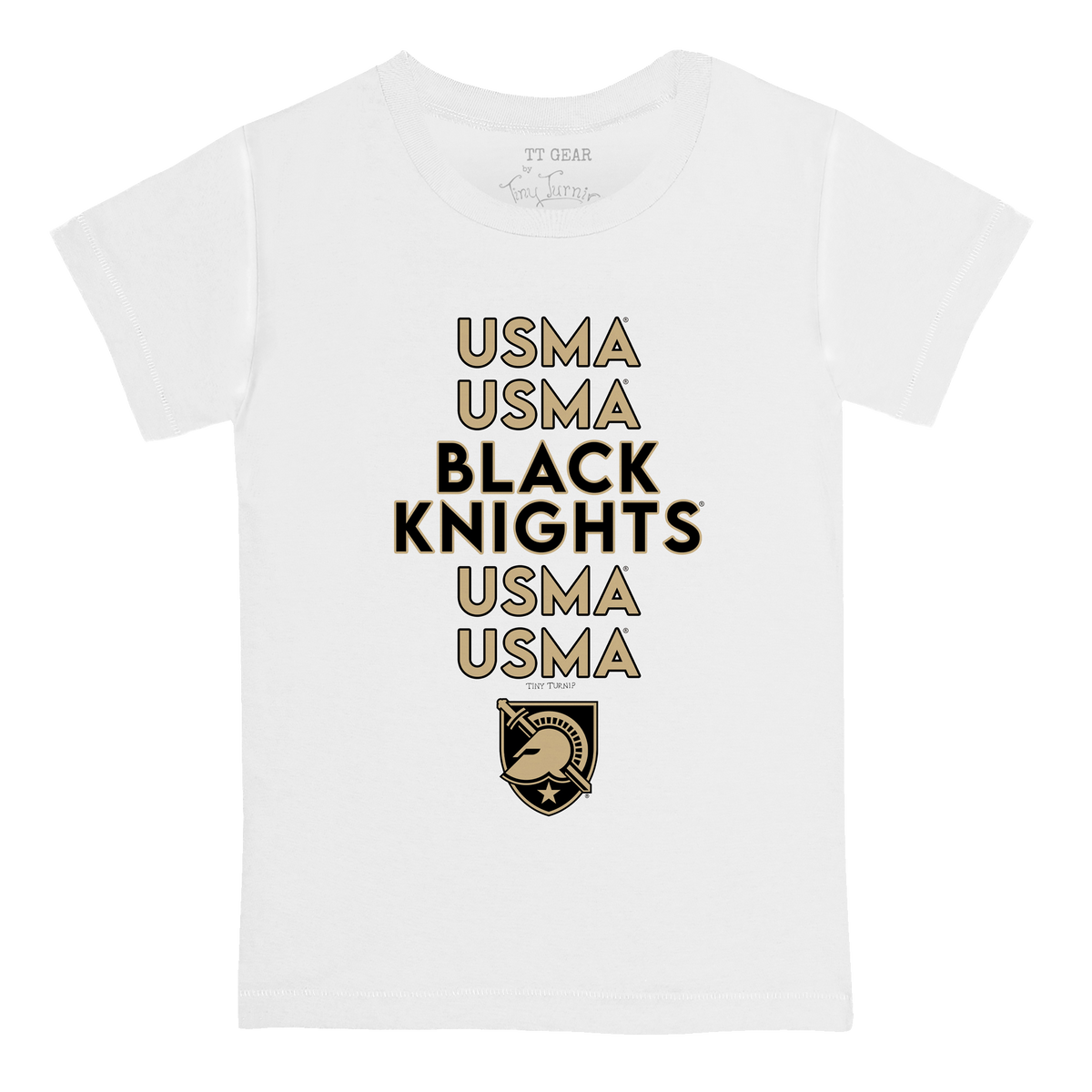 Army Black Knights Stacked Kid's Tee Shirt