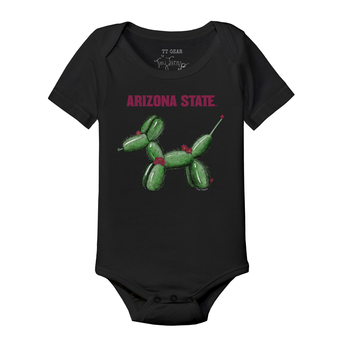 Arizona State Sun Devils Balloon Dog Short Sleeve Snapper