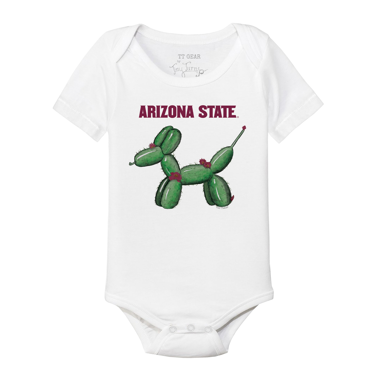Arizona State Sun Devils Balloon Dog Short Sleeve Snapper