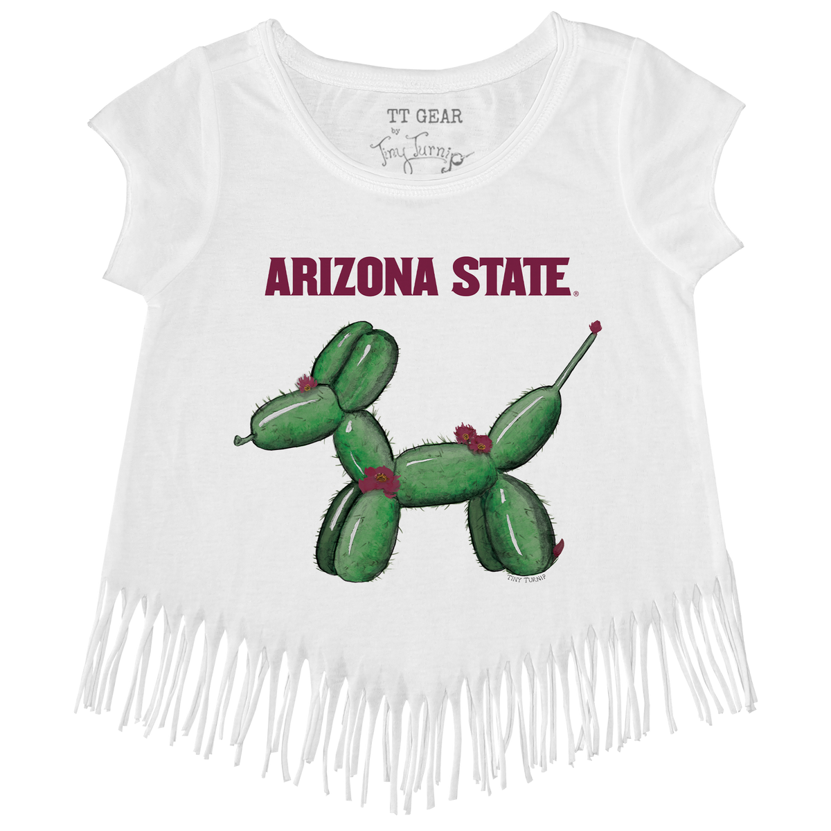 Arizona State Sun Devils Balloon Dog Fringe Tee