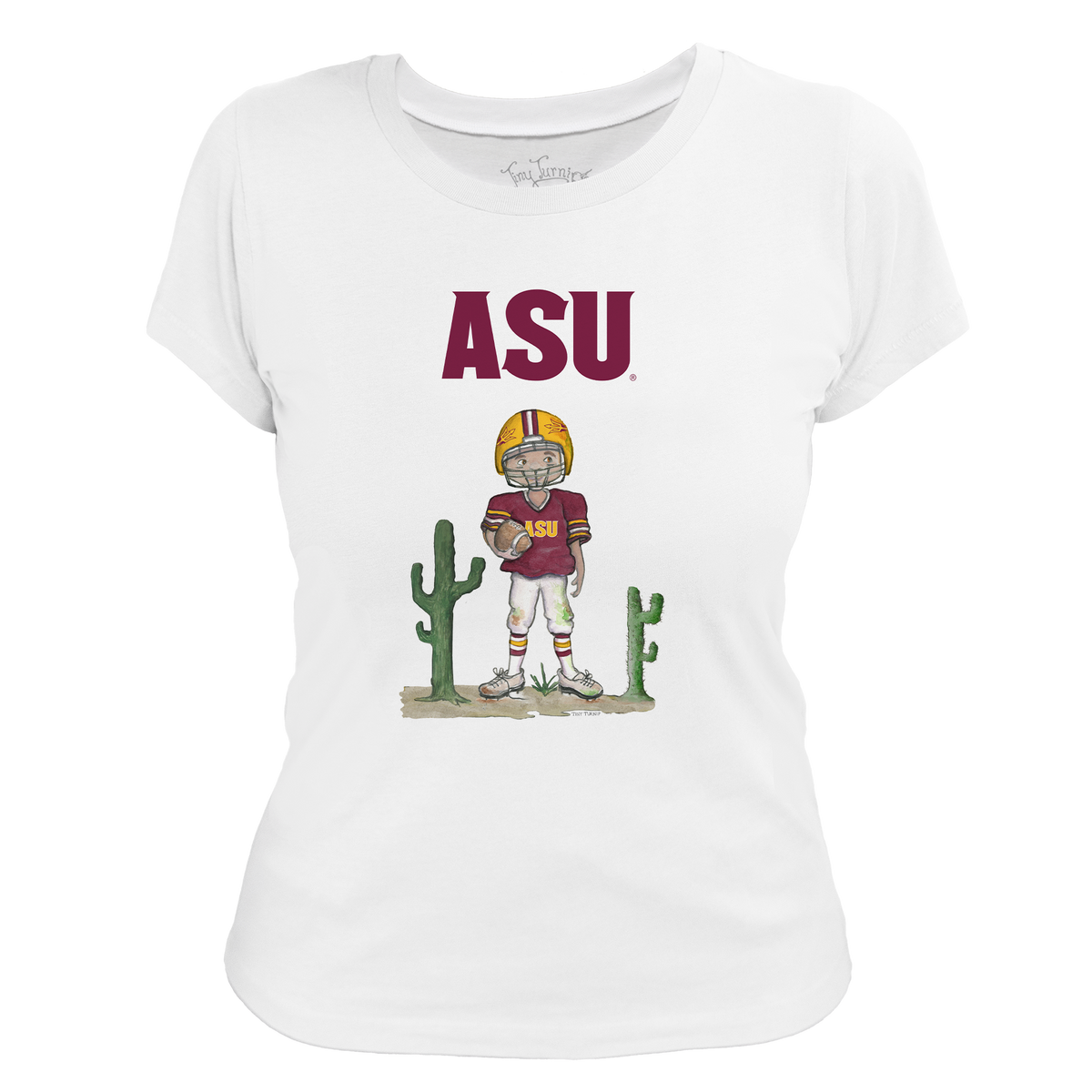 Arizona State Sun Devils Football Boy Women's Tee Shirt