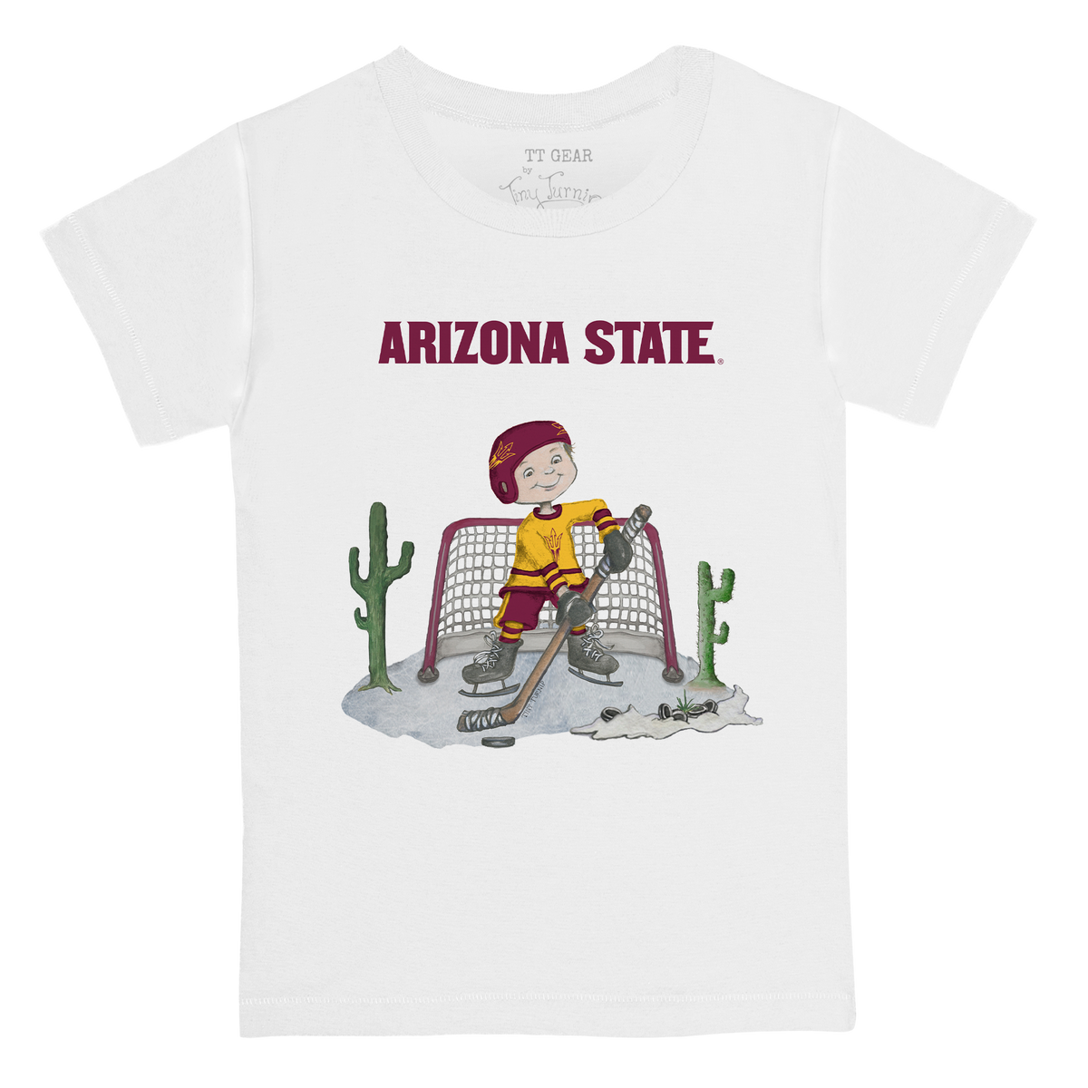 Arizona State Sun Devils Hockey George Kid's Tee Shirt